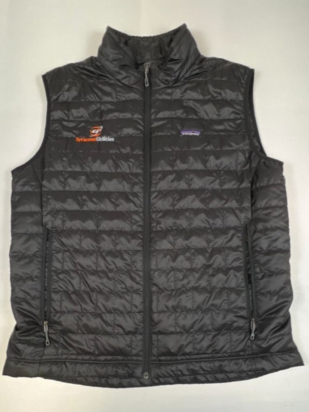 Patagonia Mens XL Nano Puff Vest Black PrimaLoft Insulated